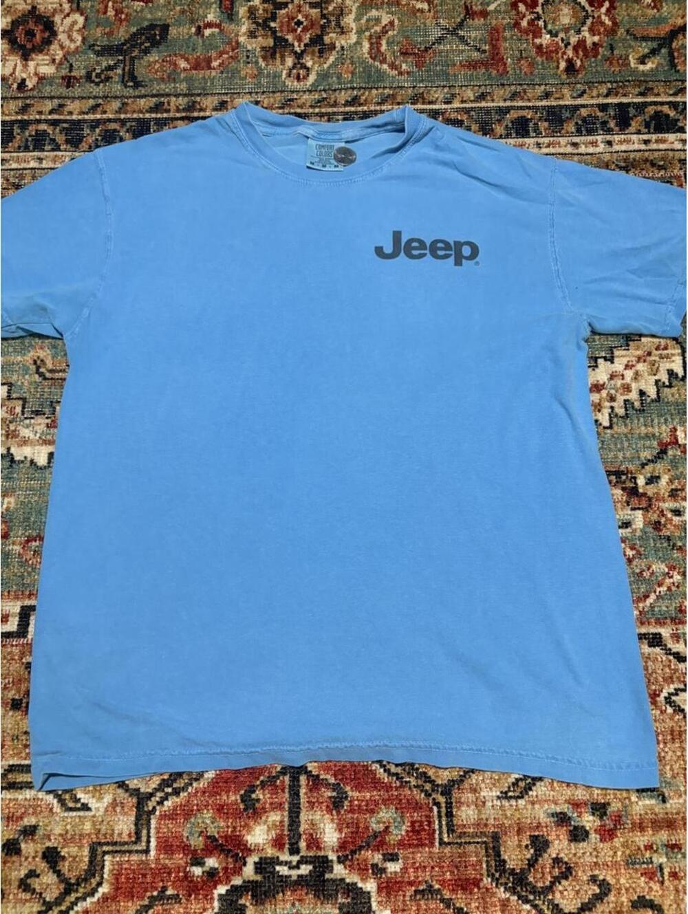 Jeep Dog & American Flag - M - 0428